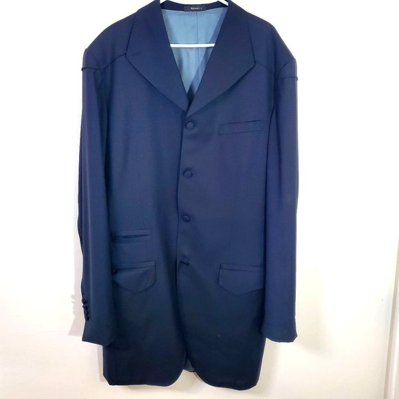 Vintage Men's Gianni Versace Blazer Suit Jacket by Michael's - Picture 1 of 10